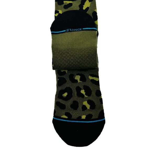 Stance Men's Leopard Stripe Crew Sock - Picture 6 of 7